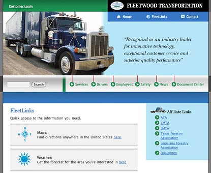 Fleetwood Transportation Services